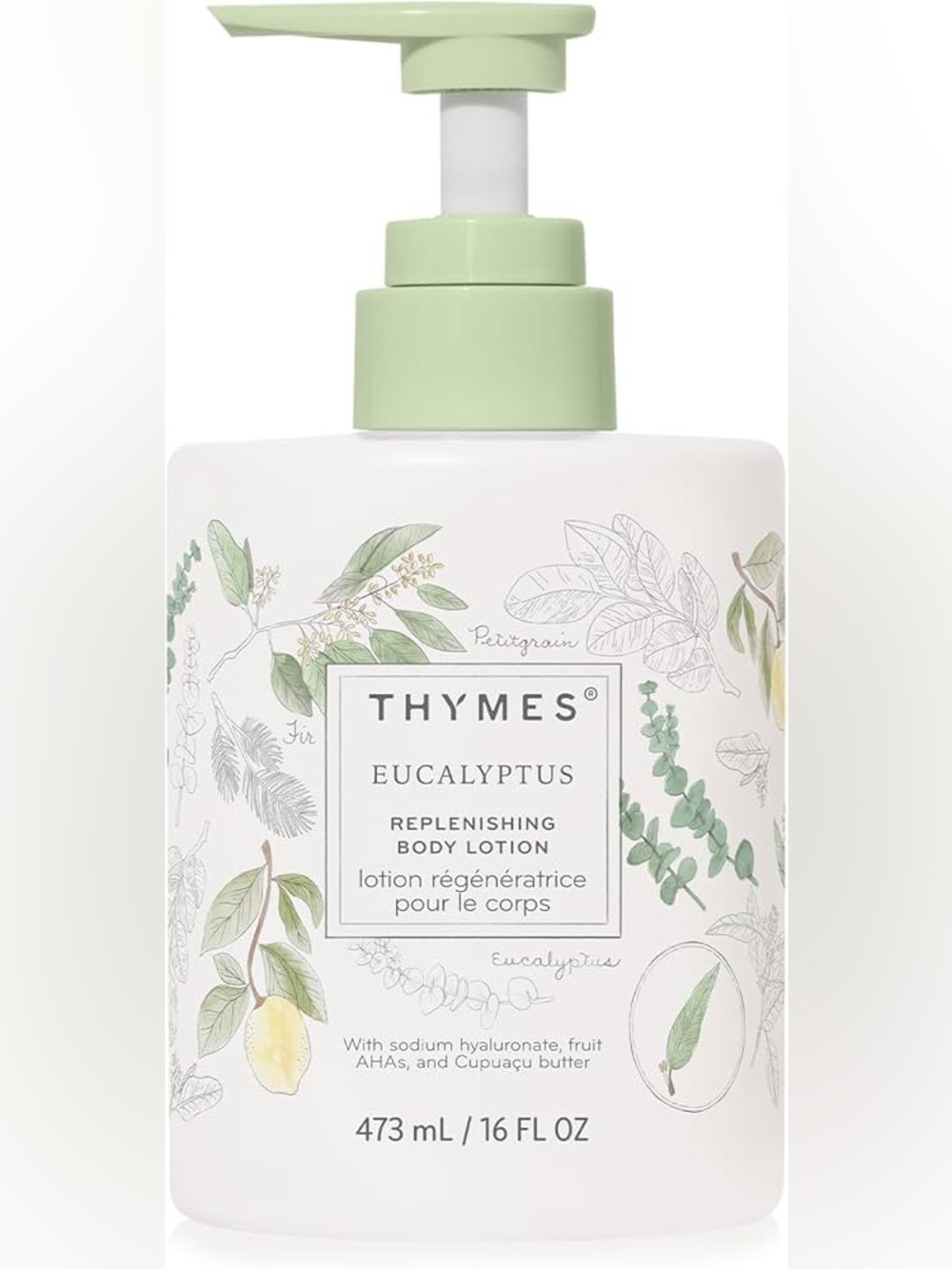 Thymes Large Body Lotion Replenishing - Moisturizing Body Lotion - 16 fl oz